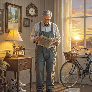 老座钟的微光-熊大家