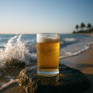 Heute Nacht von Bier geträumt