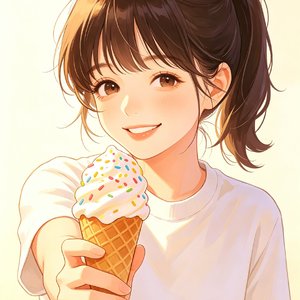 卖甜筒的姑娘