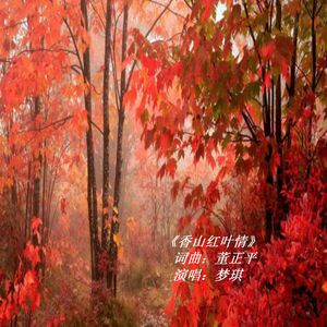 香山红叶情