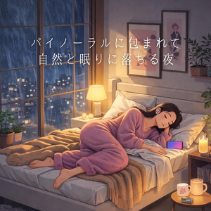 聴けば自然と眠くなる睡眠導入BGM ヒーリングピアノ (睡眠と集中のためのバイノーラルビート)
