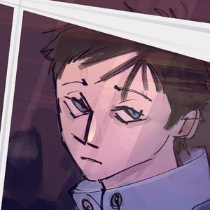 sitting by the window