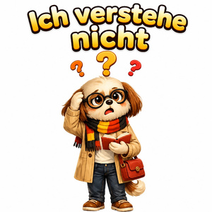 Ich verstehe nicht