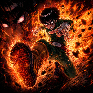 Rock Lee - Queimando Até o Fim
