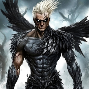 electric rain over the city