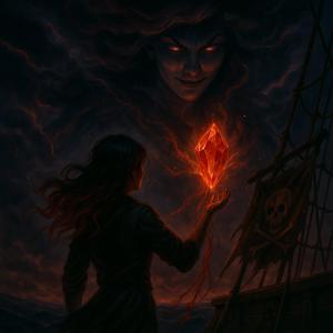 Shanty of the red queens crystal