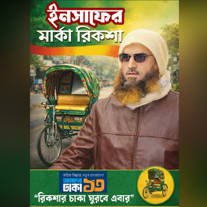 ইনসাফের মার্কা রিকশা