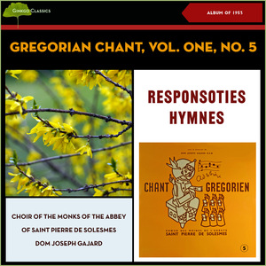 Gregorian Chant: Responsory, III. Collegerunt (Palm Sunday—Mode II)