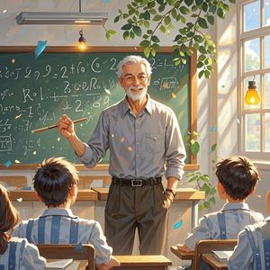 粉笔灰里的时光_命