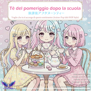 Tè del pomeriggio dopo la scuola - Voglio che tu ti accorga di questo sentimento (Anime-Pop idol-POP Style) [Italy Ver.]