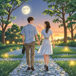 夏日晚风的浪漫