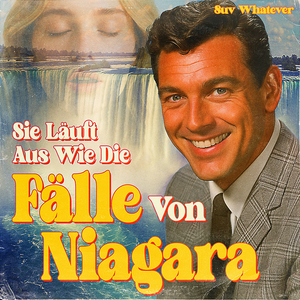 Sie Läuft Aus Wie Die Fälle Von Niagara