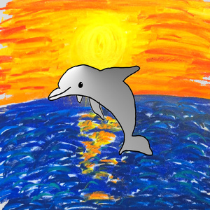 DOLPHINS (イルカと泳ぎたい）