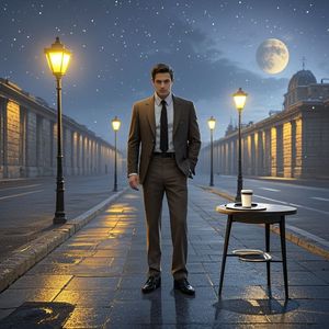 深夜的暖光_一粒尘埃