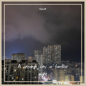 A strange city a familiar night