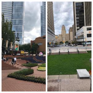 Pioneer Courthouse Square in Portland, Oregon