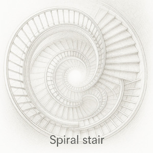 Spiral stair