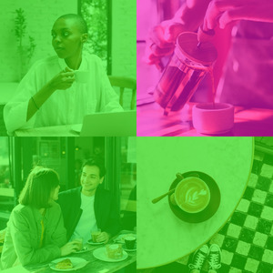 一尘不染咖啡印象数