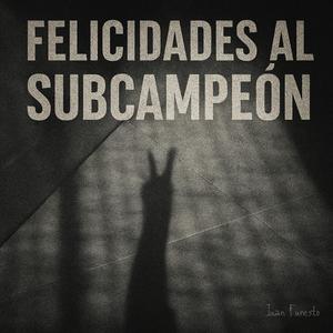 Felicidades al Subcampeón