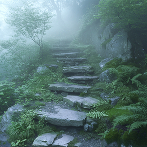 霧の中の庭 Kiri no Naka no Niwa