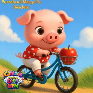 Purcelusul Merge Pe Bicicleta