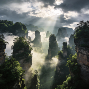 张家界的人间仙境