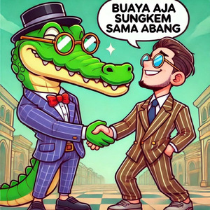Buaya Aja Sungkem Sama Abang