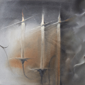 postcards and loose tea