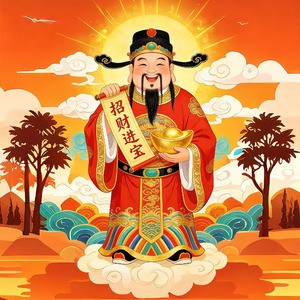 财神到我家里来