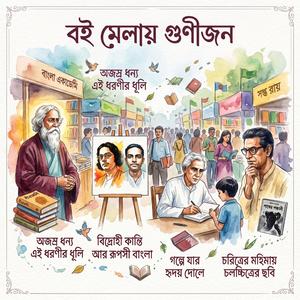 Boi melay gunijon | বই মেলায় গুণীজন