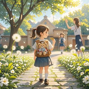 晨光里的书包_乐潮灵星