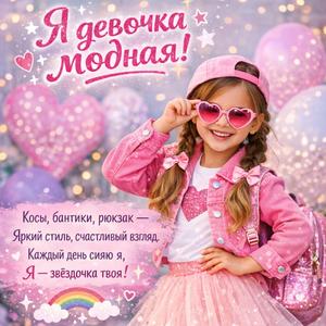 Я девочка модная