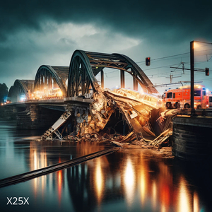 Dresden! Brücke Stürzt Ein!
