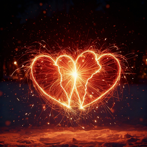 Zwei Schwester Herzen