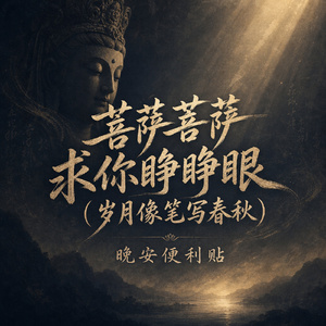 菩萨菩萨求你睁睁眼(岁月像笔写春秋)