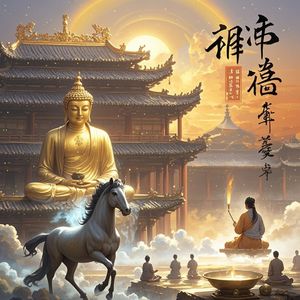 马年佛前祈安康