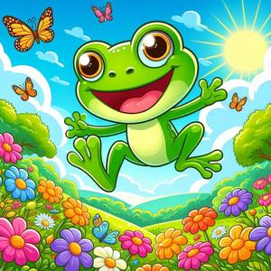 Ranita santarina (Canción divertida para niños)