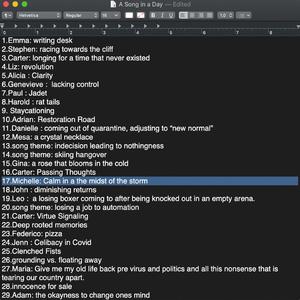 Everything It Was Easy (Number 17)