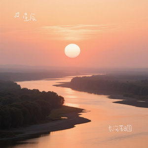长河落日圆