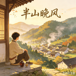 半山晚风 伴奏