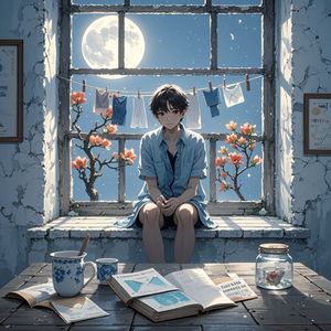 窗台月光_好运一生