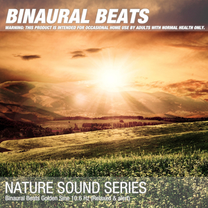 Binaural Beats Golden Sine 10.6 Hz (Relaxed & alert) 02
