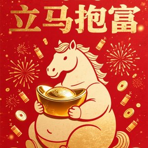 OMG年马最强招财真言