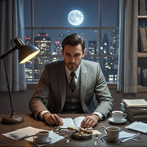 深夜的咖啡-吴先生