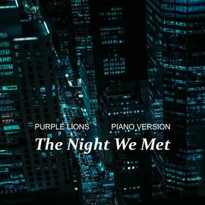 The Night We Met (Piano Version)
