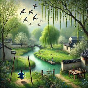 蝶恋花·春景