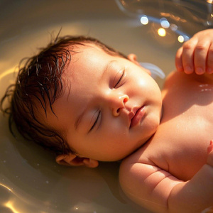 婴儿快速入睡羊水声：平静、柔和、安稳、恬淡