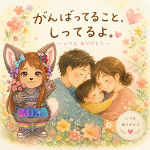 がんばってること、しってるよ