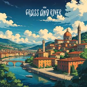 Grass and River