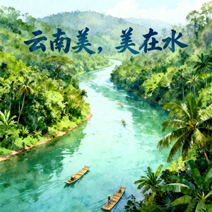 云南美，美在水(快乐阳光)